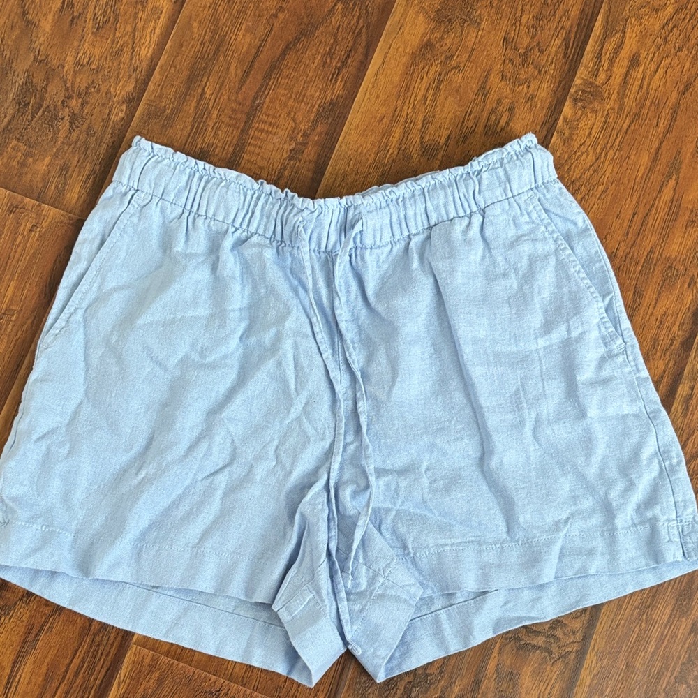 GAP Light Blue High Waist Women's Shorts